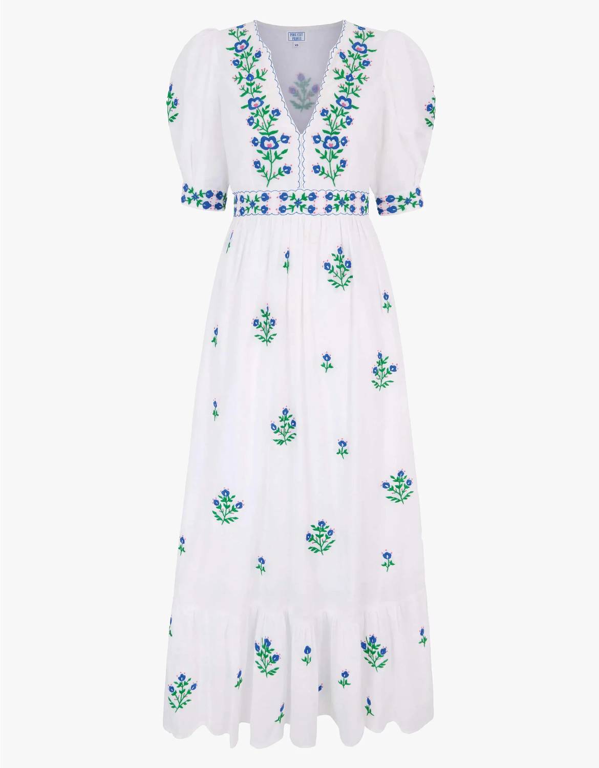 Pink City Prints - Alicia Midi Dress