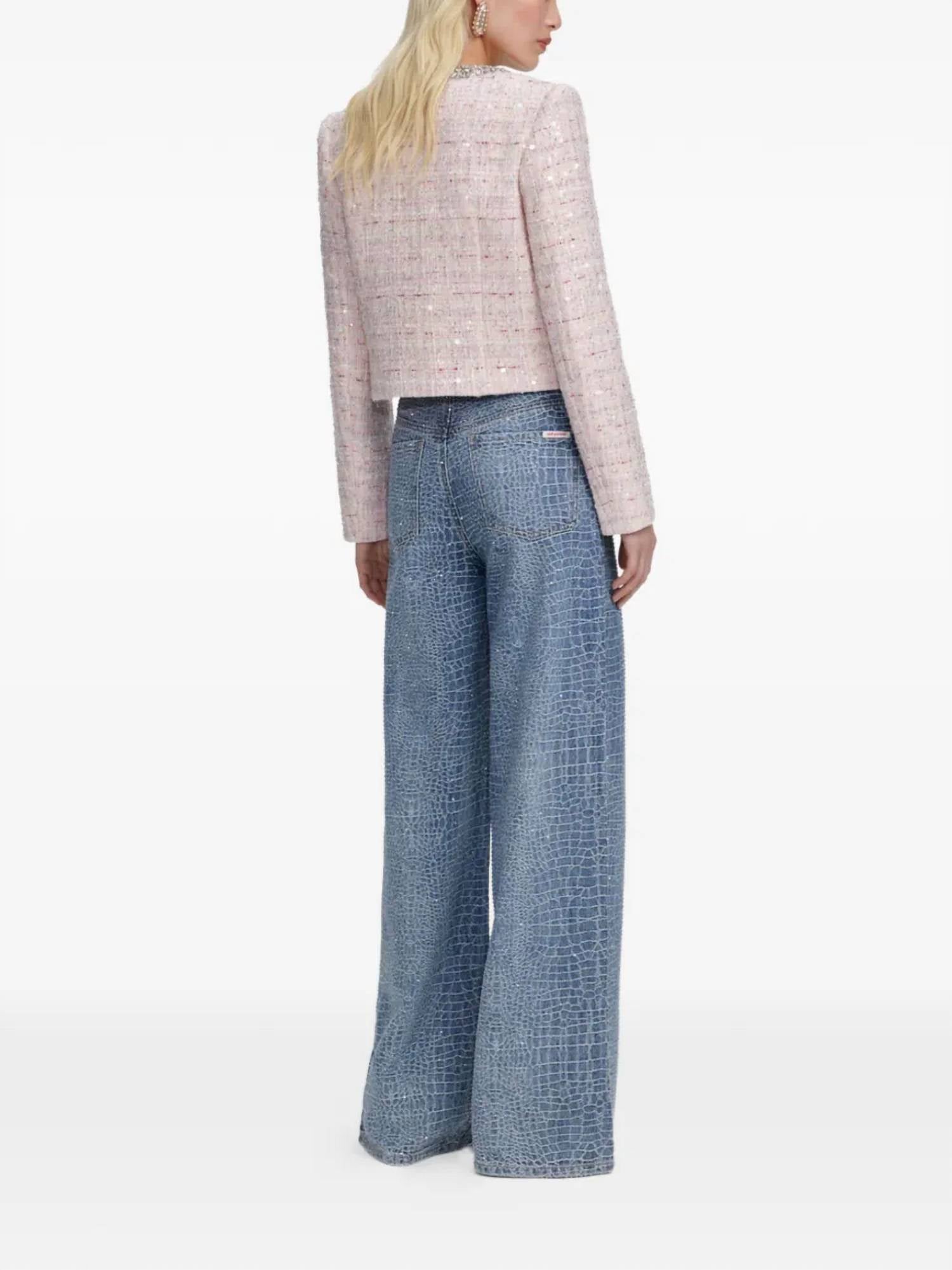 Self-Portrait - Sequin Boucle Jacket