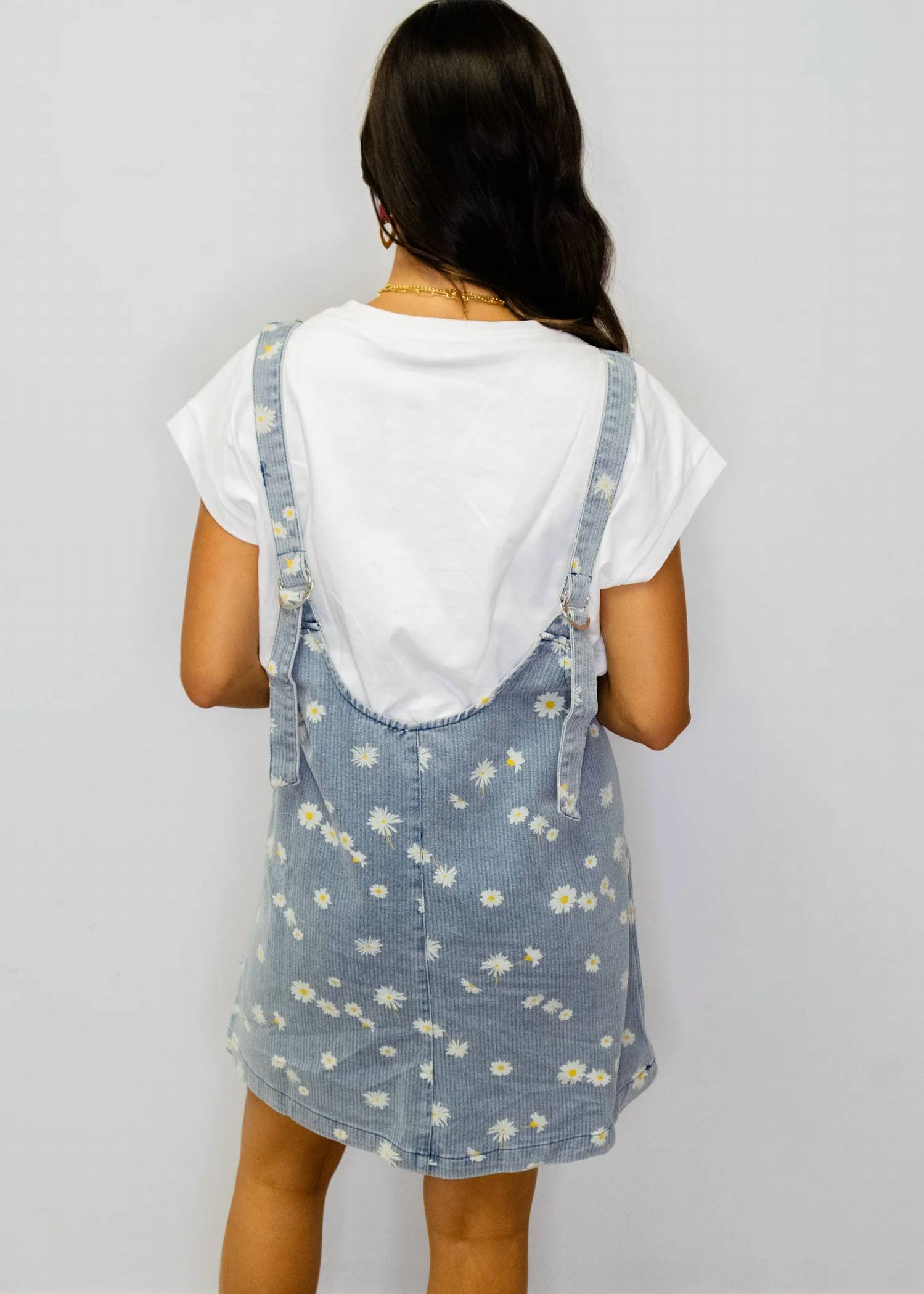 Sew In Love - Denim Daisy Pocket Mini Dress