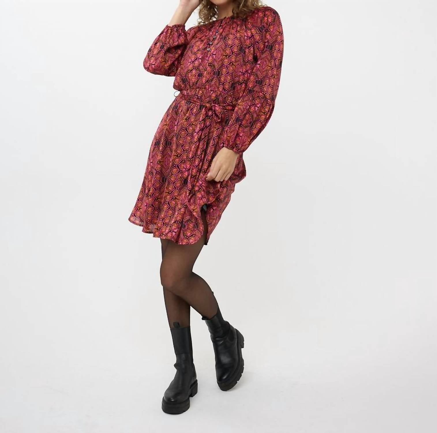 Esqualo - Francette Fancy Sleeve Sensation Mini Dress