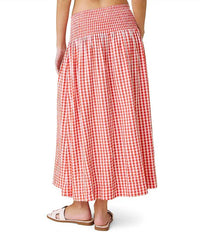 Splendid - Gigi Gingham Midi Skirt