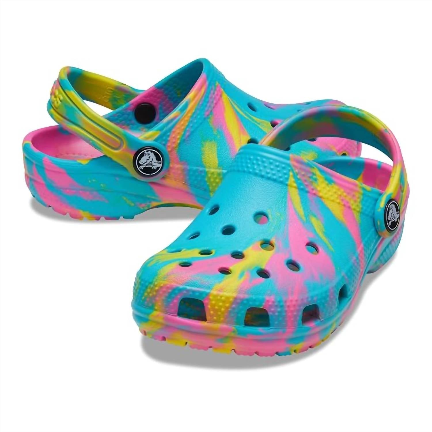Crocs - Kid's Classic Marbled Clog