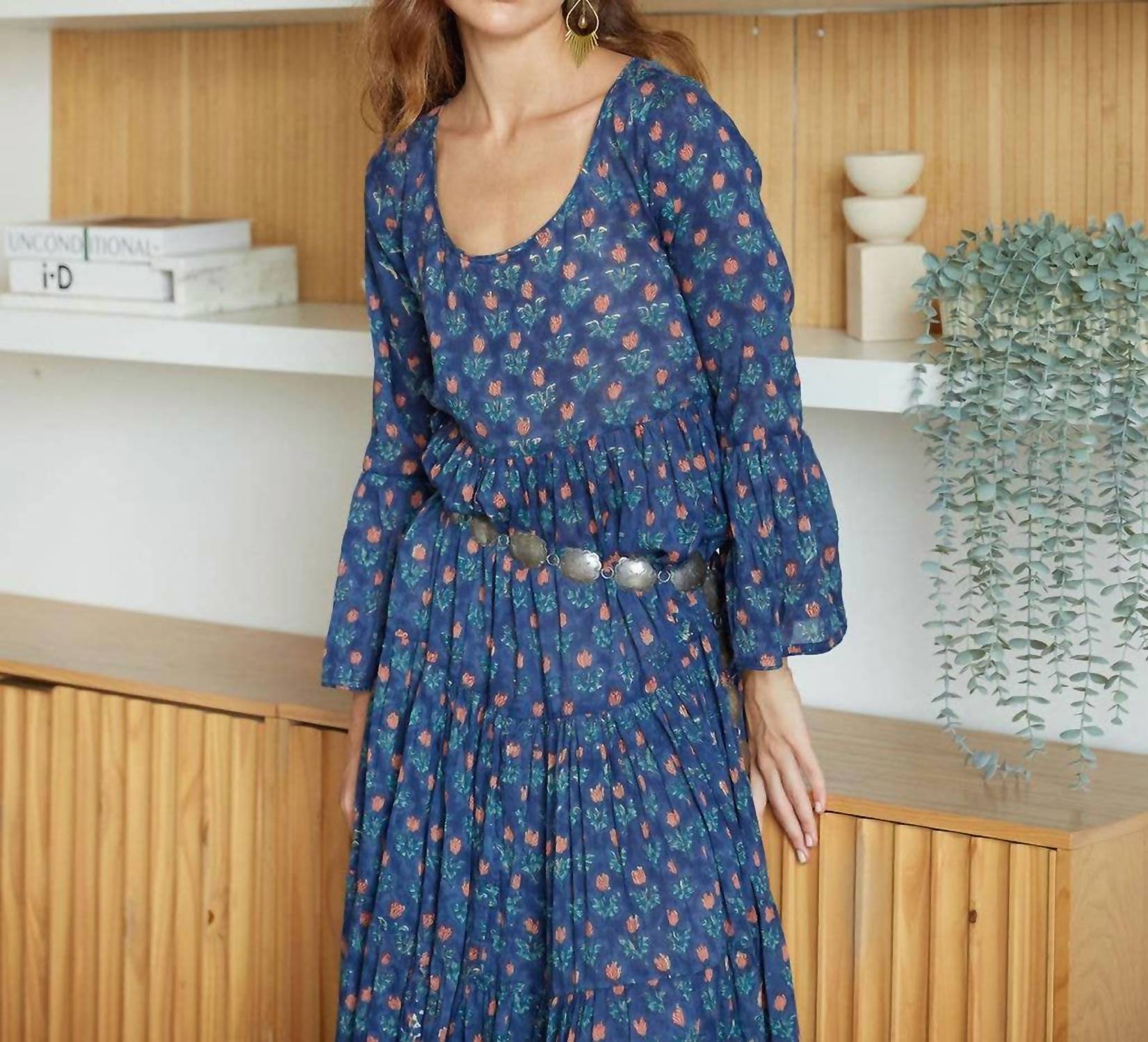 The Fox And The Mermaid - Block Printed Dress