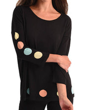 Angel - Polkadot Scoop Top