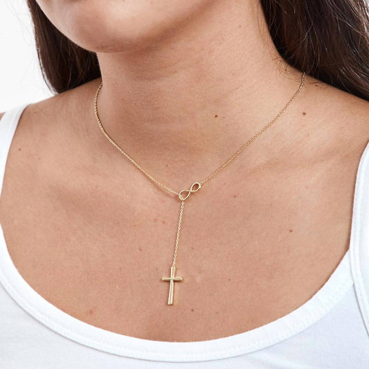 Dear Ava - Women's First Communion Cross Necklace