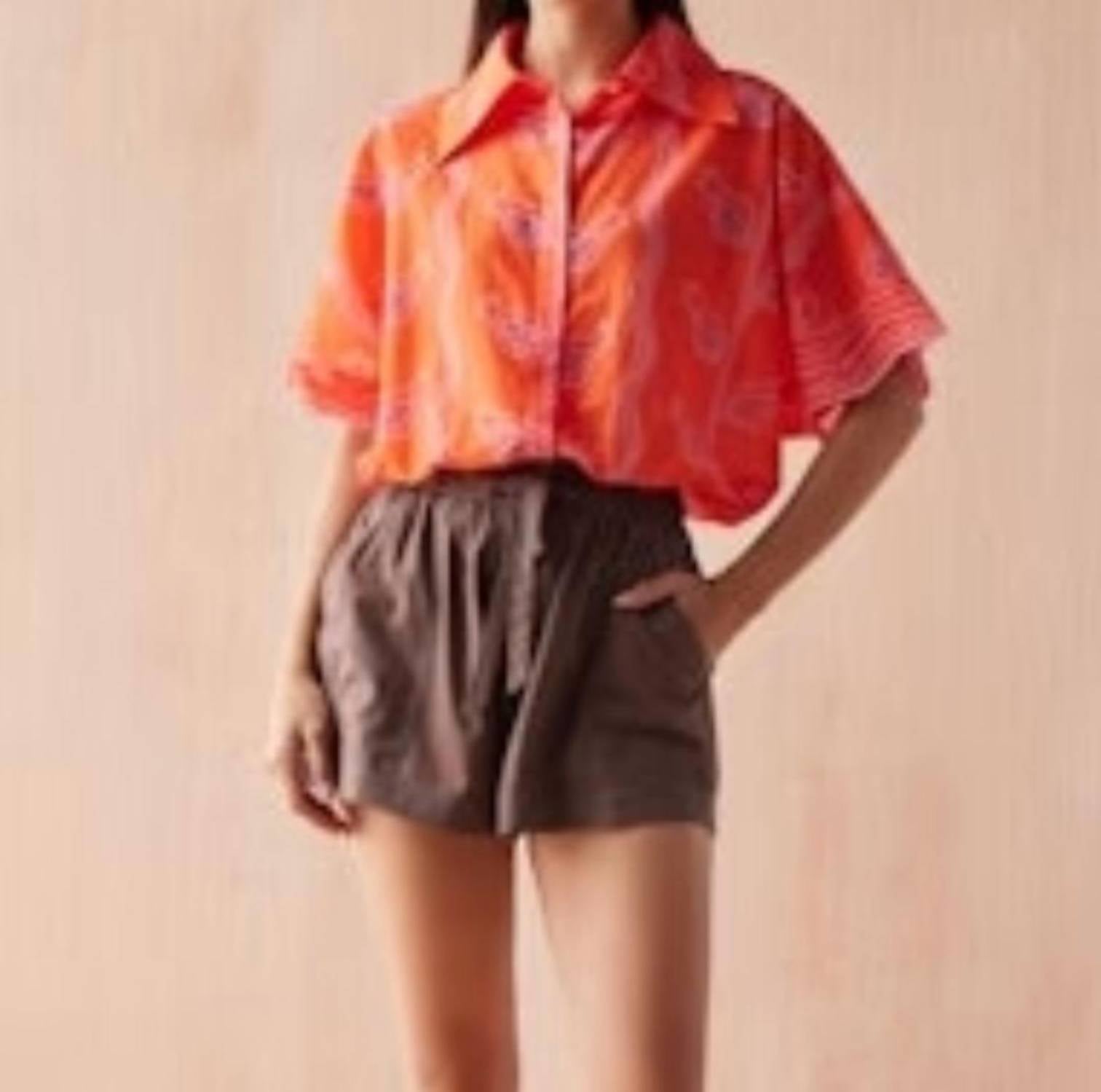 Omika - Tola Button Down Blouse
