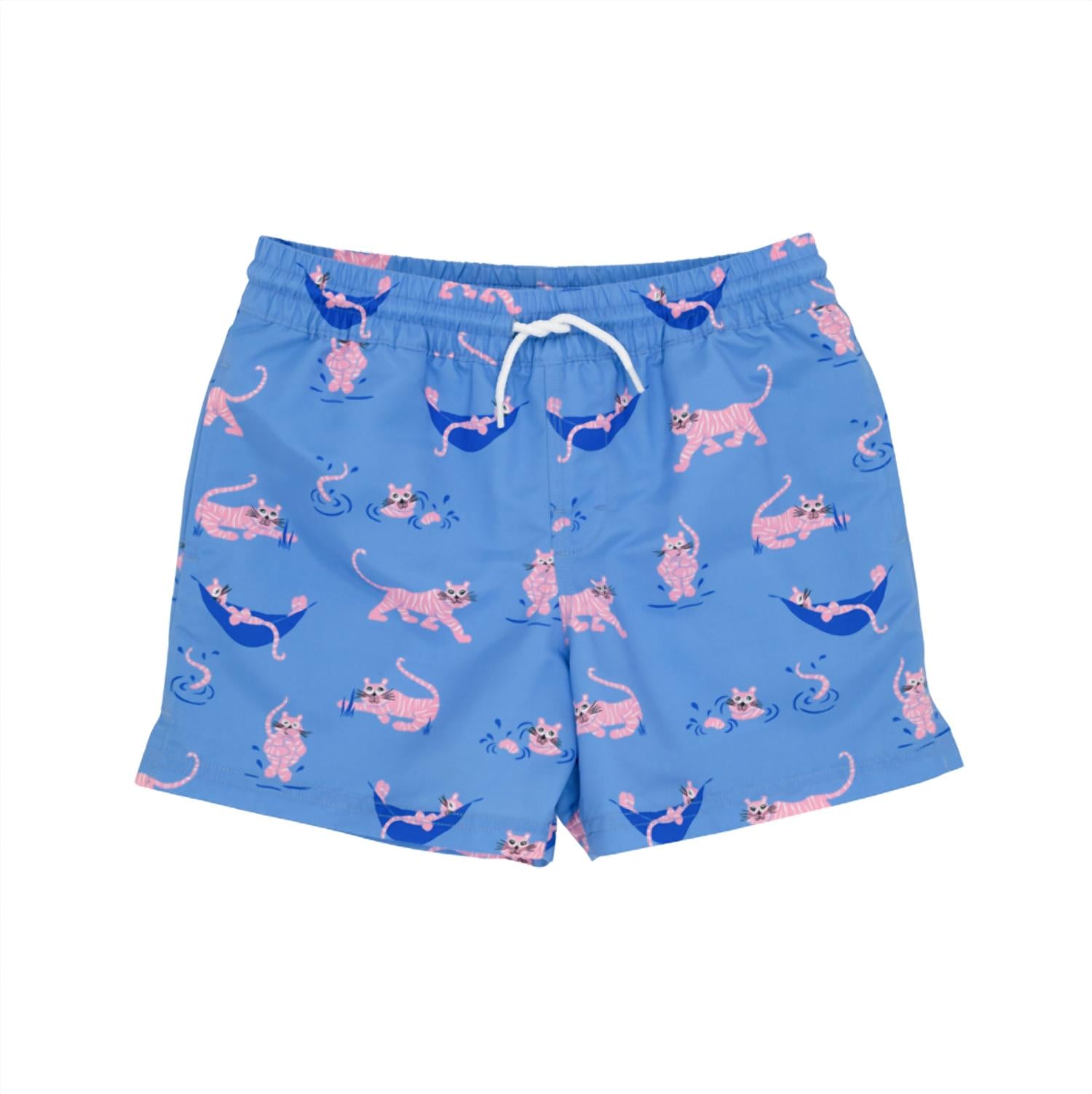 The Beaufort Bonnet Company Boys Tortola Swim Trunks in wild one - kids' item
