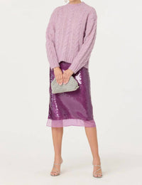 Astr - Violetta Cable Knit Sweater