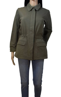 Women Argn Drawstrings Lightweight Jacket