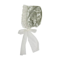 Haute Baby - "Evelyn" Bonnet for Newborn Girls