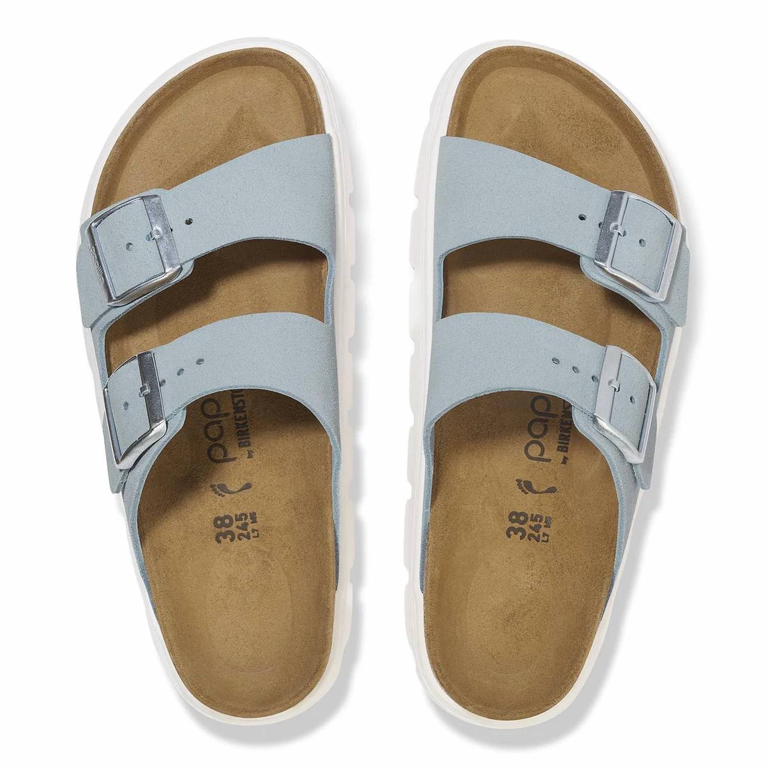 Birkenstock - Women's Arizona Chunky Suede Leather Sandals