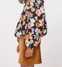 Sadie & Sage - Posy Bubble Woven Top
