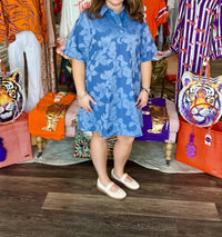 Joy Joy - Collar Swing Dress