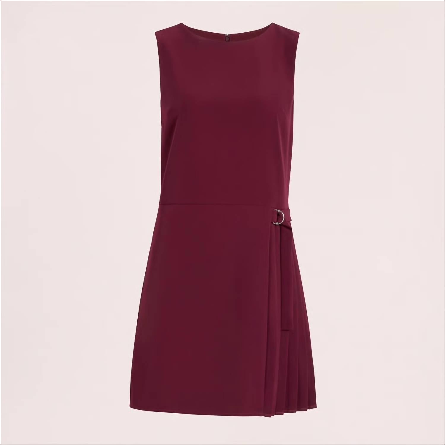 Sam Edelman - Side Pleated Mini Dress