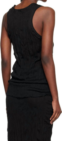 Toteme - Crinkled Knit Tank Top