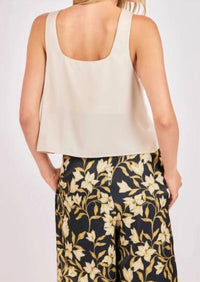 Sadie & Sage - Last Night Cowl Neck Sleeveless Top