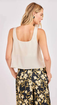 Sadie & Sage - Last Night Cowl Neck Sleeveless Top