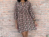 umgee Women's Autumn Charm Dress in brown - women's dress