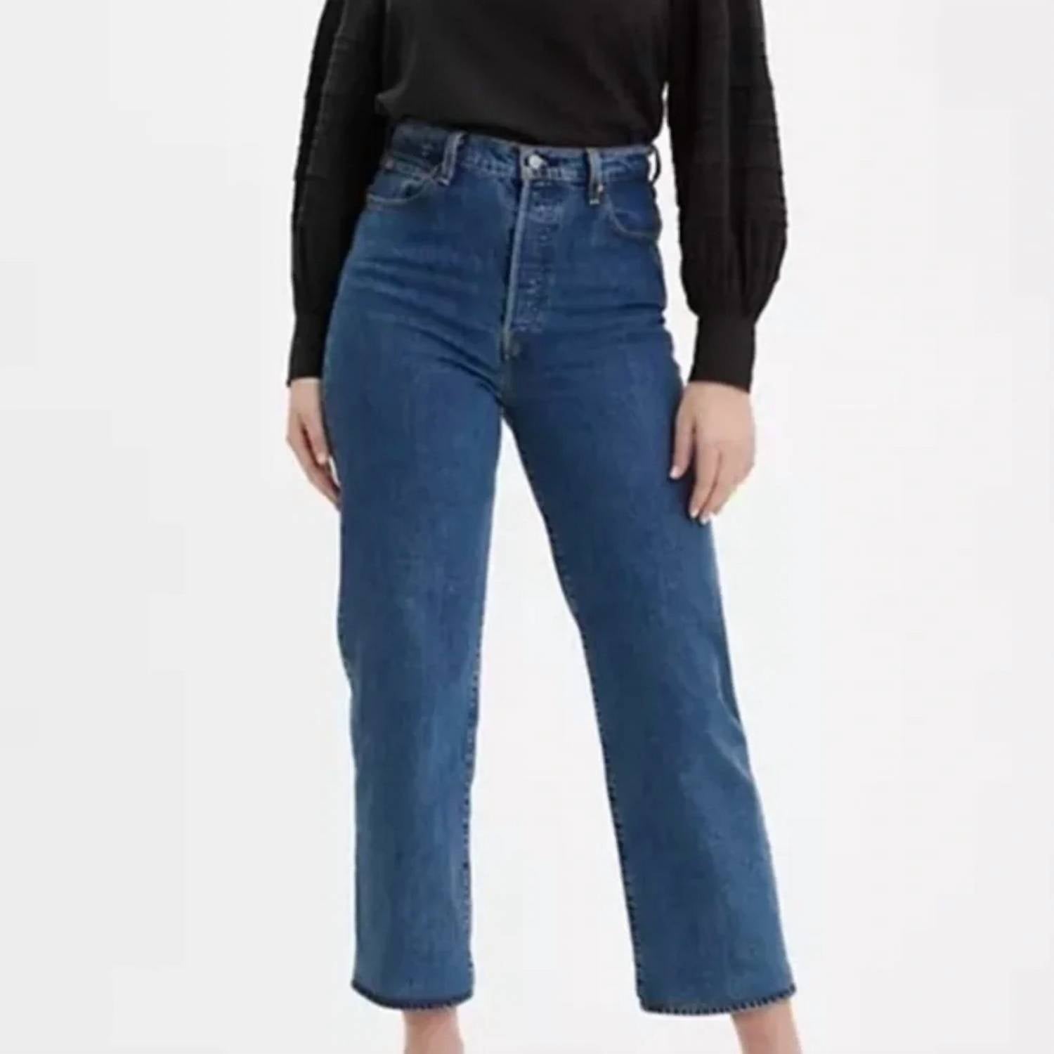 Levi'S - Ribcage Straight Ankle Jeans