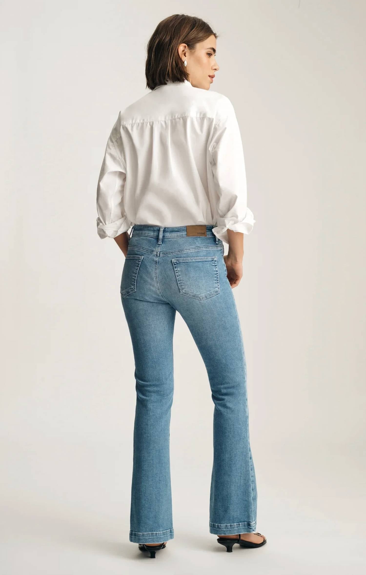 Mavi - Sydney Mid Rise Flare Jeans