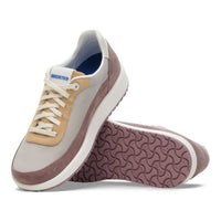 BIRKENSTOCK Women's Honnef City Round Toe Sneakers in purple multi - women's sneaker - detail view