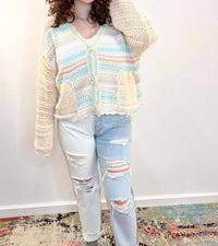 Mello - Tania Crochet Cardigan