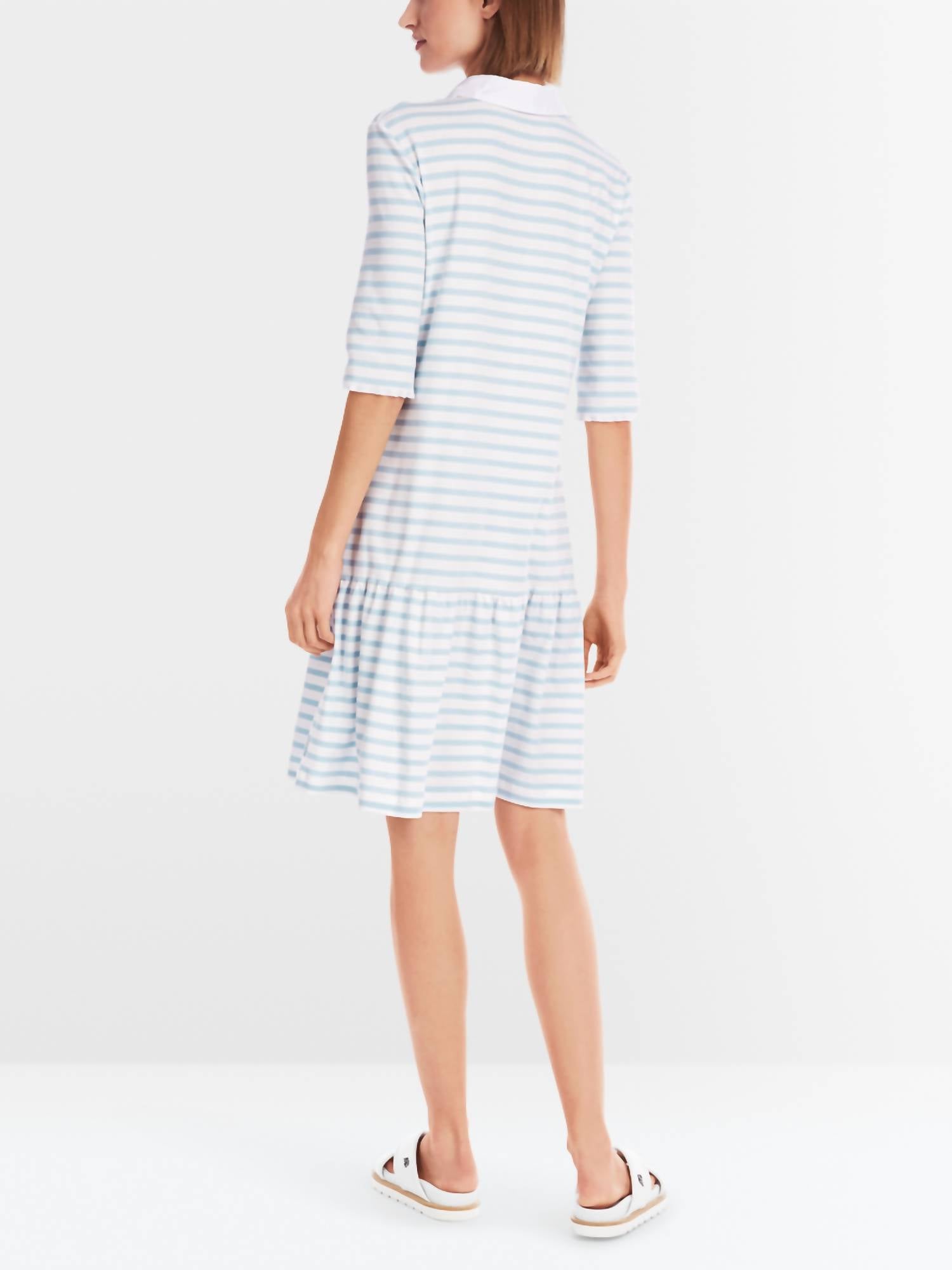 Marc Cain - Dress with polo collar
