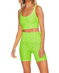 Beach Riot - Lemon Lime Leopard Leah Top
