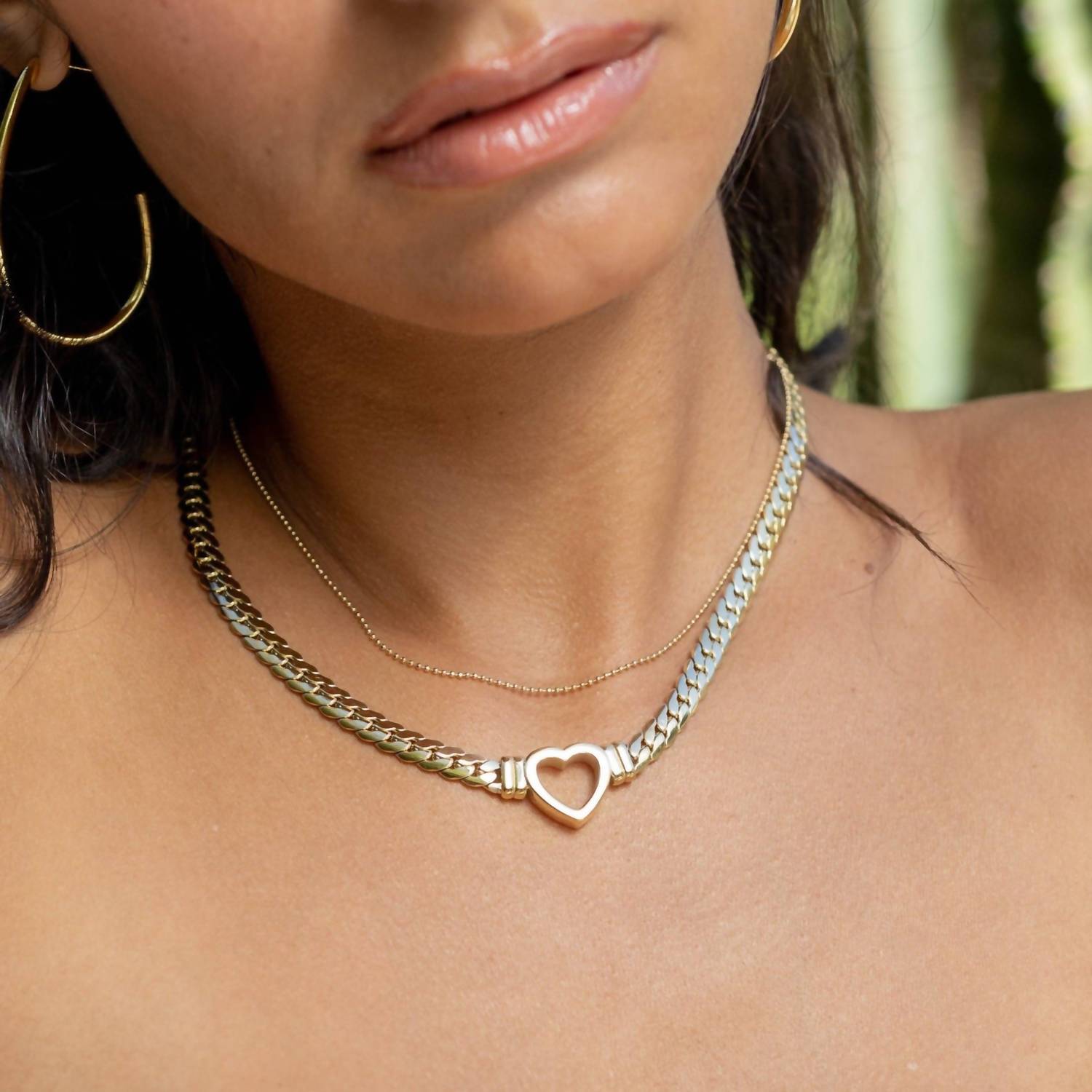 Sahira Jewelry Design - Women's Oslo Heart Necklace