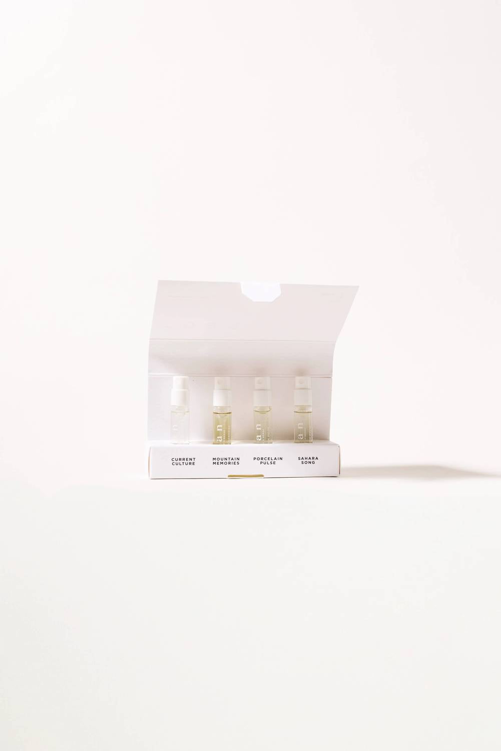 Roan - Unisex Discovery Set Clean Tea-based Fragrance - 4x2ml Vials