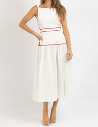 Mable - Mona Trim Midi Dress