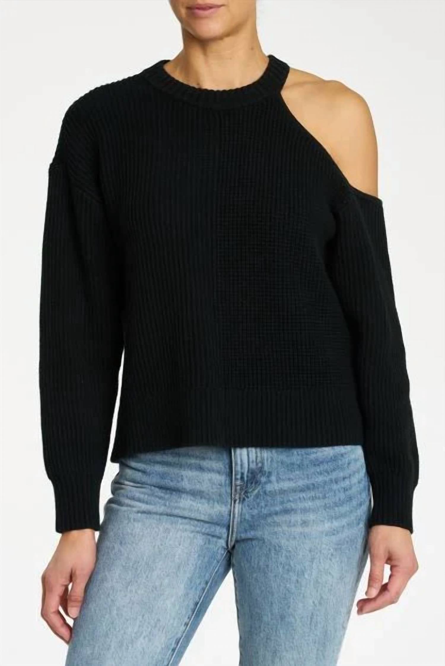 Pistola - Eva Cold Shoulder Crew Neck Sweater