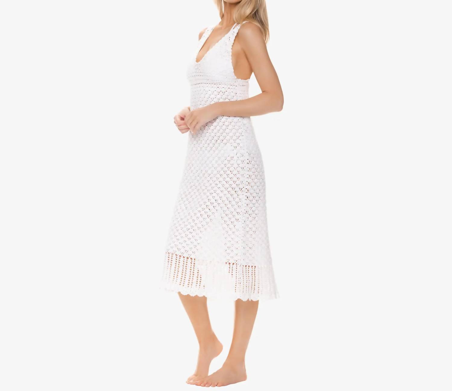 Helen Jon - Claudia Crochet Midi Dress