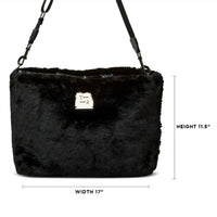 Think Royln - Women's Duplex Reversible Faux Fur Tote Bag