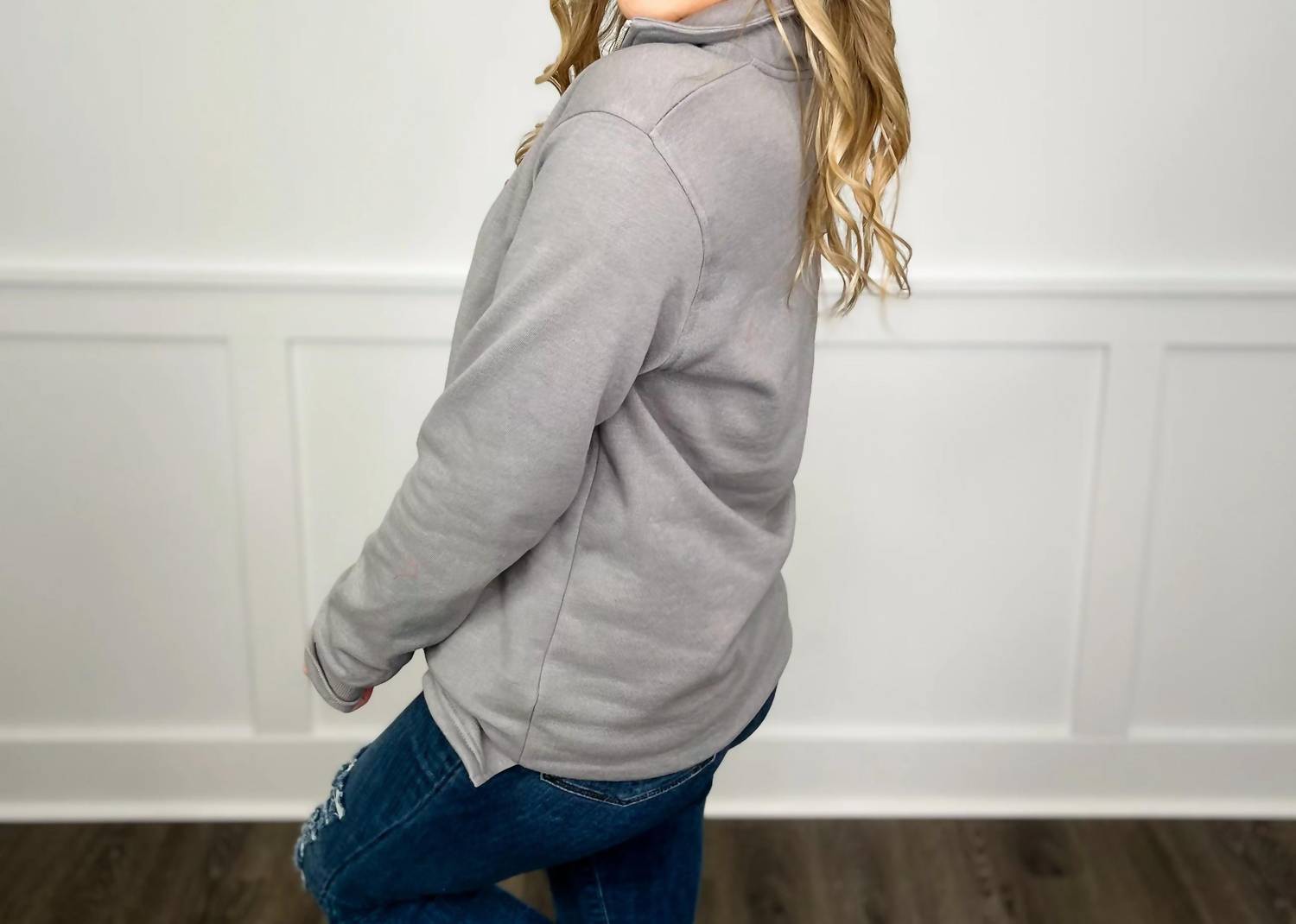 Jess Lea - Me Time Long Sleeve Quarter Zip Weekender Top