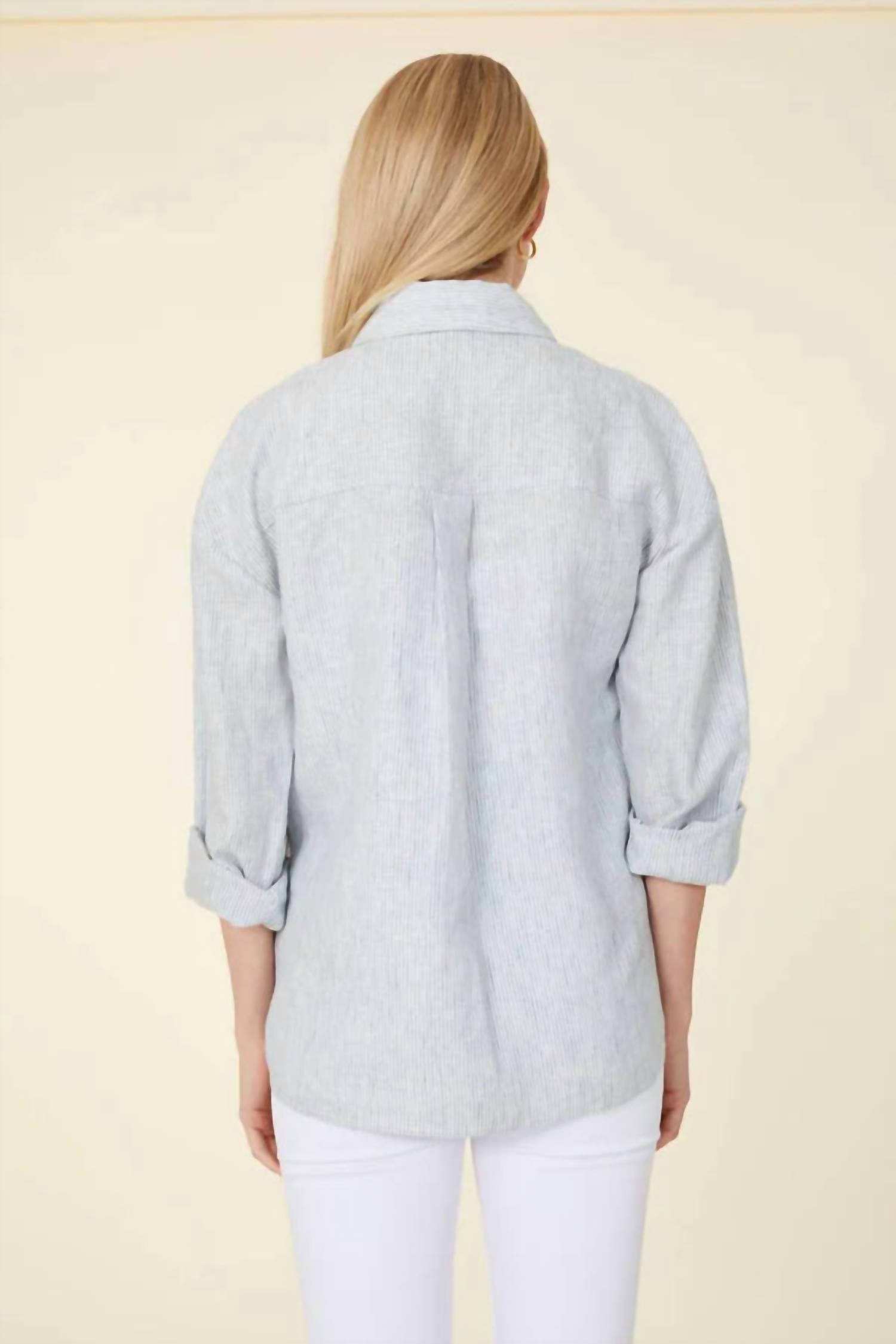 Dolce Cabo - Long Sleeve Stripe Shirt