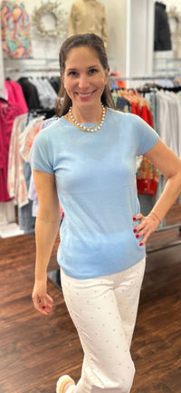 Incashmere - Cashmere Luxury Crew Neck Tee