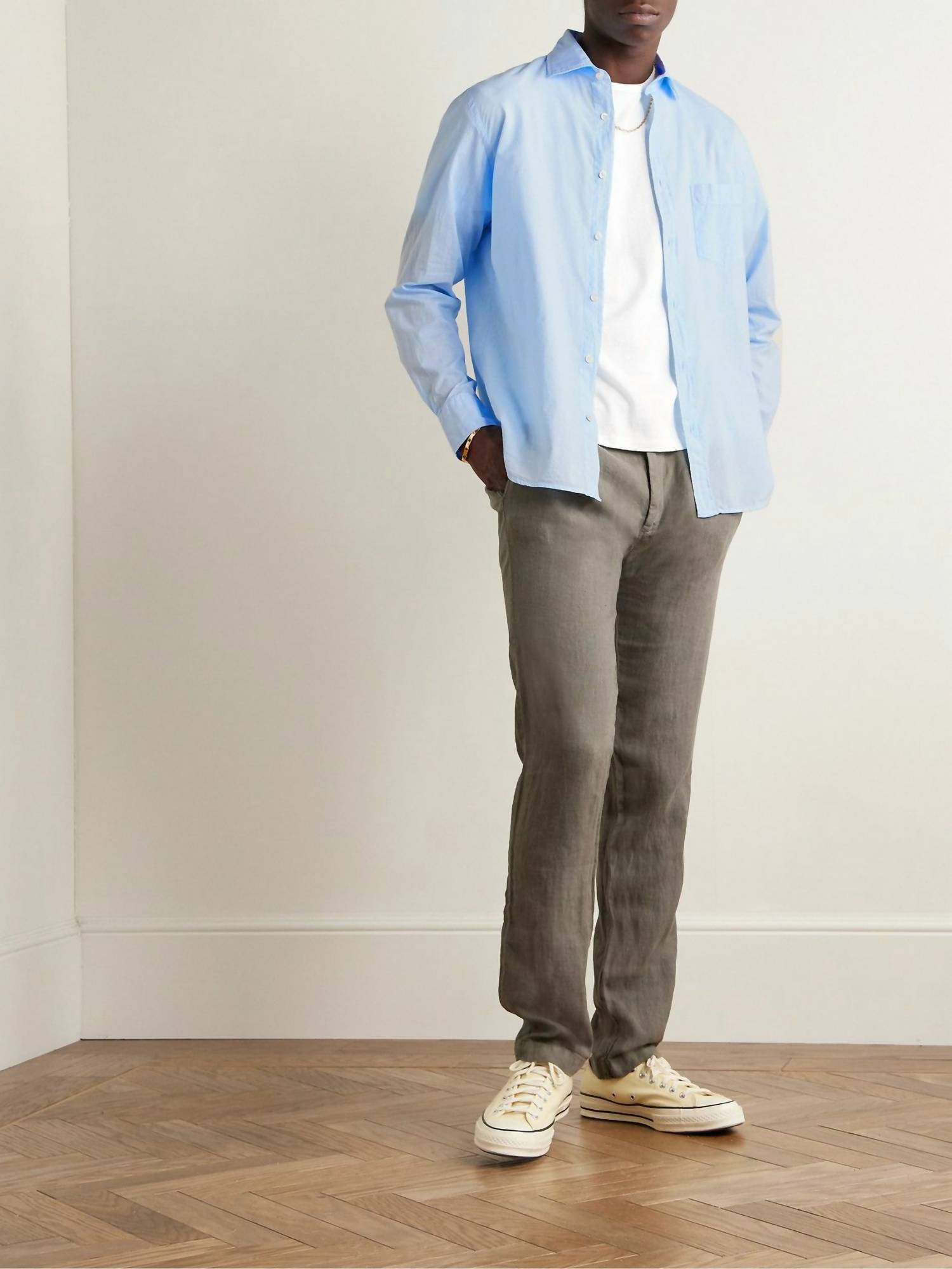 Hartford - Paul Pat Button Down Shirt