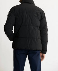 JACHS NEW YORK Sims Long Sleeve Puffer Jacket in black - men's jacket - alternate view