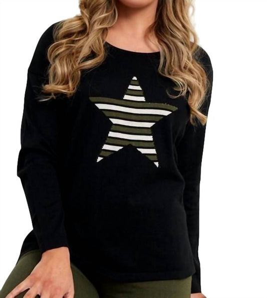 Star Crew Neck Sweater