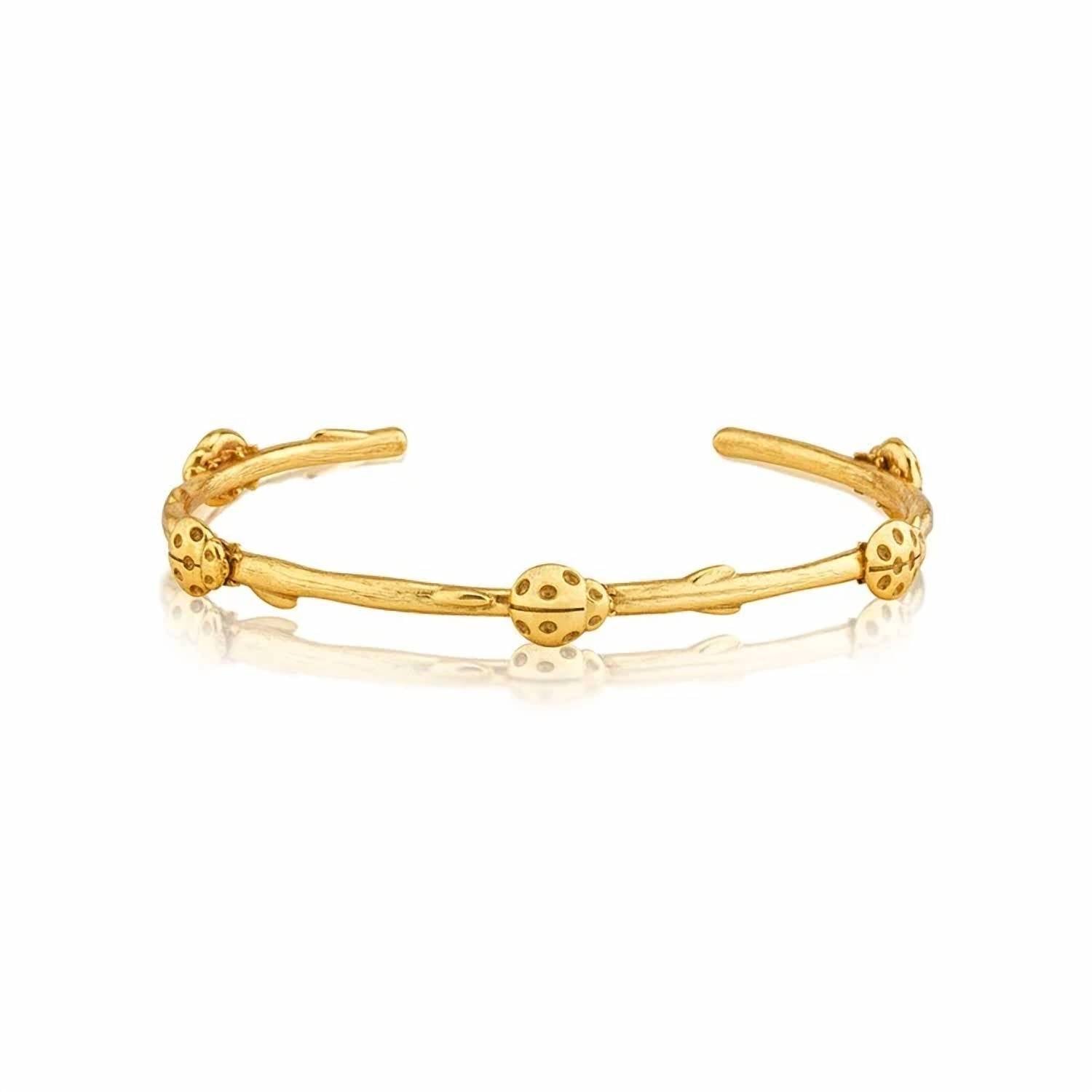 Capucine De Wulf - Women's Meadow Ladybug Petite Cuff