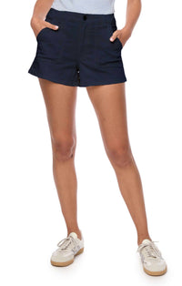 Flags & Anthem Pixley Short in navy - women's shorts