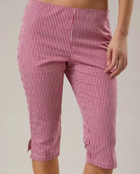 Le Lis - Eden Gingham Capri Pants