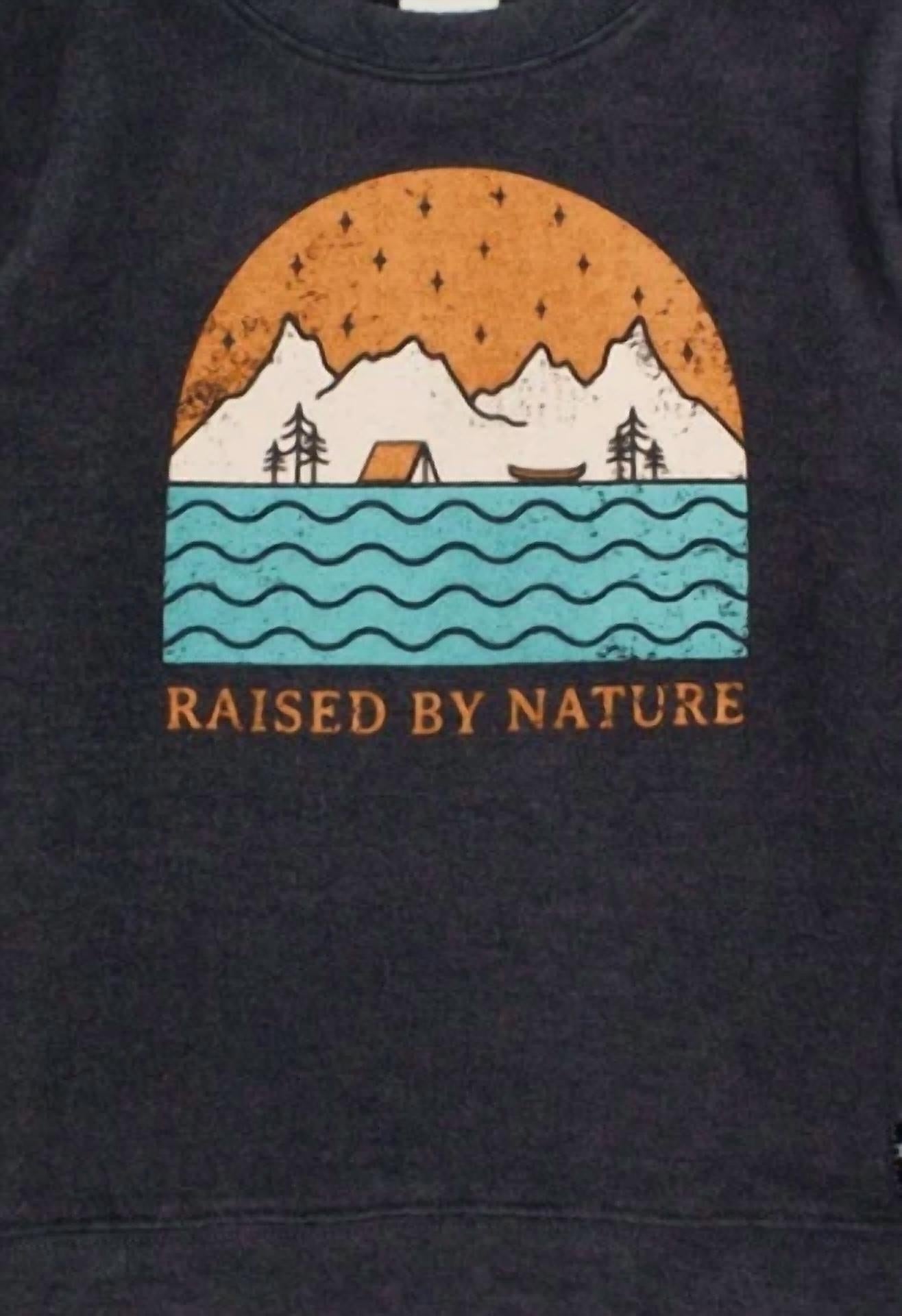 Feather 4 Arrow - Kid's Raised By Nature Hacci Pullover