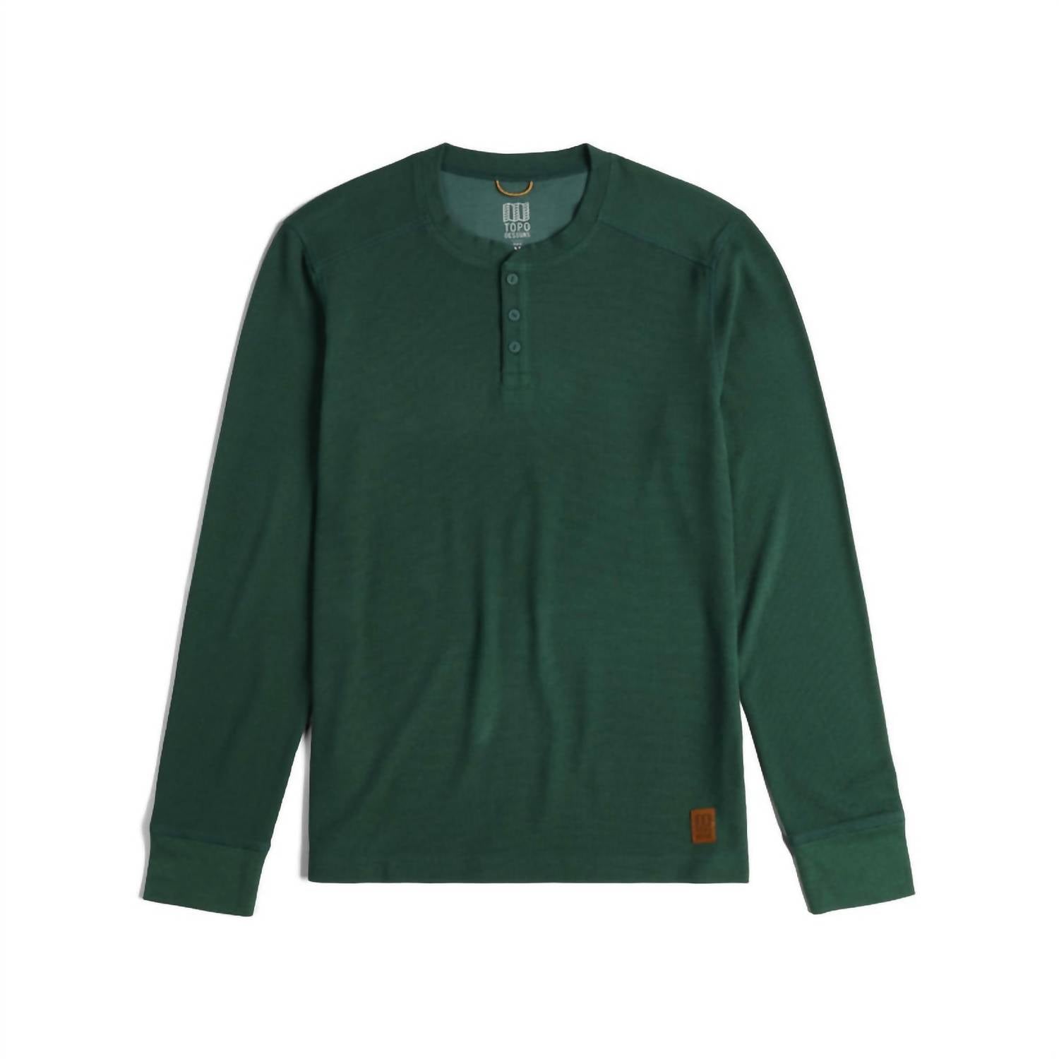 Topo Designs - Men's Global Waffle Henley Shirt