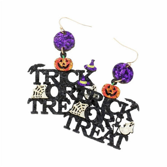 Jhp Collection - Trick Or Treat Glitter Earrings