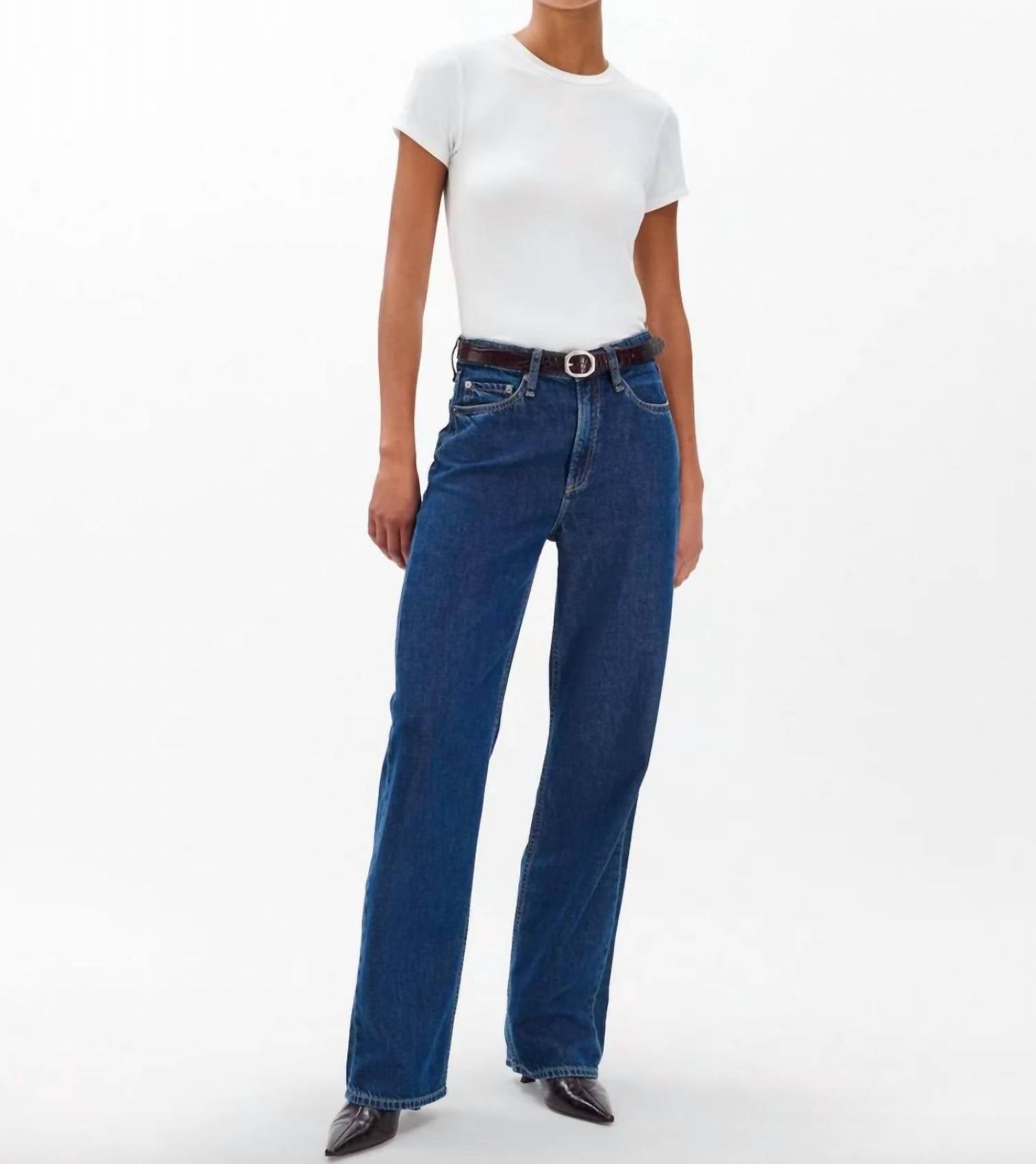 Rag & Bone - Logan Wide Leg Jeans