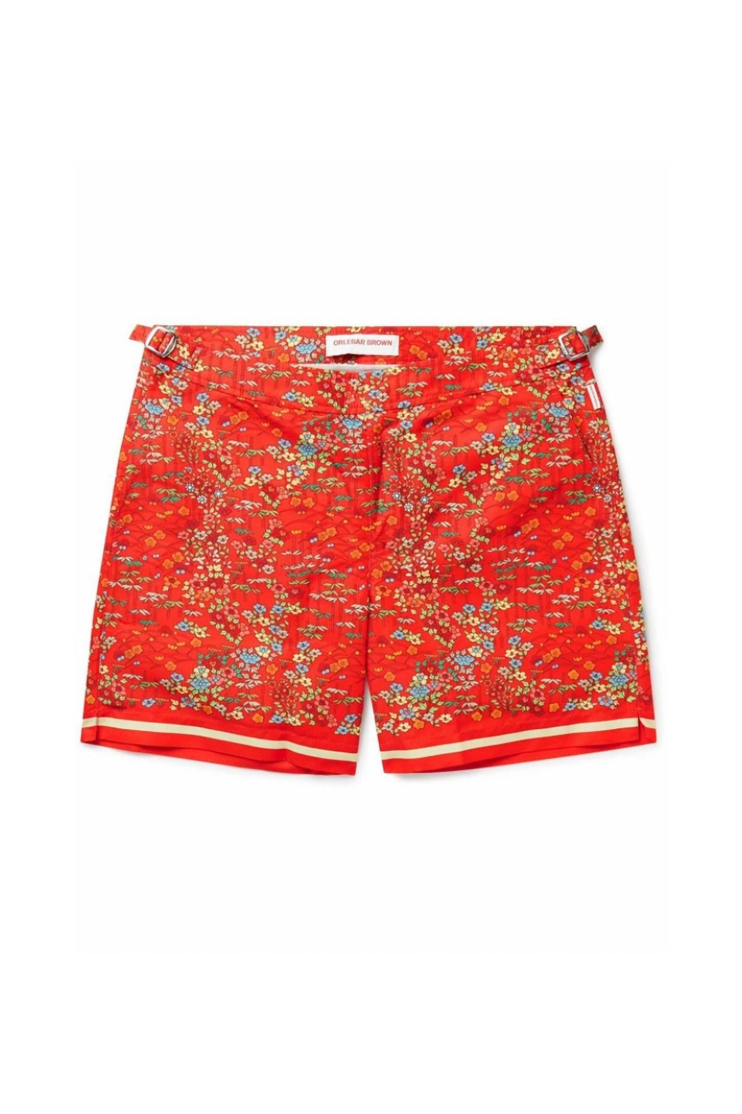 Orlebar Brown - Boy's Beachwear Russell Solo Fantasy Swim Shorts