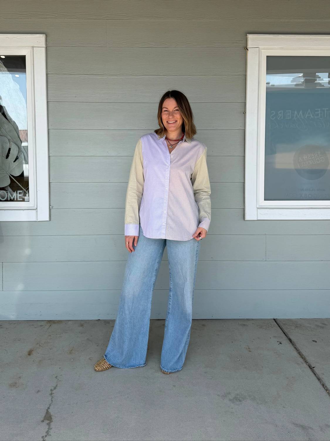 Mother - Ditcher Roller Zip Skimp Wide Leg Jeans