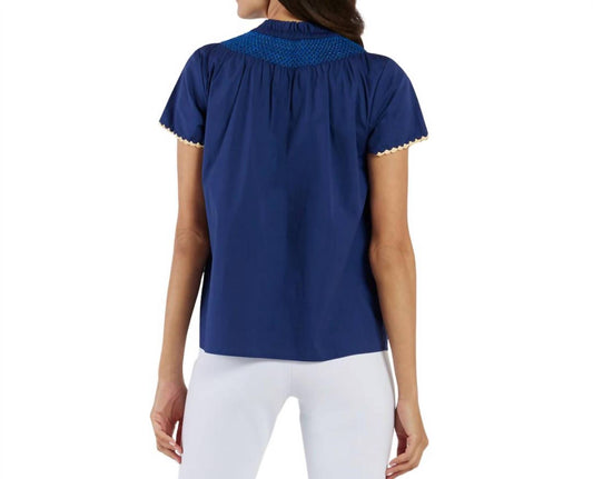 Jude Connally - Keaton Stretch Poplin Top